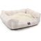 Show in main carousel: Majestic Pet Contemp Lounge Anderson Check Bolster Dog Bed with Removable Cover, Pink, Small slide 3 of 6
