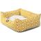 Show in main carousel: Majestic Pet Contemp Lounge Aruba Bolster Dog Bed with Removable Cover, Citrus/Yellow, Small slide 3 of 6