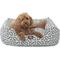 Show in main carousel: Majestic Pet Contemp Lounge Aruba Bolster Dog Bed with Removable Cover, Gray, Small slide 2 of 6