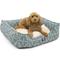 Show in main carousel: Majestic Pet Contemp Lounge Charlie Bolster Dog Bed with Removable Cover, Emerald, Small slide 1 of 6