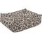 Show in main carousel: Majestic Pet Contemp Lounge Fusion Bolster Dog Bed with Removable Cover, Mocha, Small slide 4 of 6