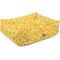 Show in main carousel: Majestic Pet Contemp Lounge Fusion Bolster Dog Bed with Removable Cover, Yellow, Small slide 5 of 7