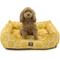 Show in main carousel: Majestic Pet Contemp Lounge Hexo Shapes Bolster Dog Bed with Removable Cover, Yellow, Small slide 3 of 7