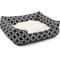 Show in main carousel: Majestic Pet Contemp Lounge Links Bolster Dog Bed with Removable Cover, Black, Small slide 3 of 6