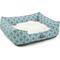 Show in main carousel: Majestic Pet Contemp Lounge Links Bolster Dog Bed with Removable Cover, Teal, Small slide 3 of 6