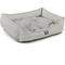 Show in main carousel: Majestic Pet Contemp Lounge Palette Heathered Bolster Dog Bed with Removable Cover, Gray, Small slide 4 of 6