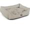 Show in main carousel: Majestic Pet Contemp Lounge Palette Heathered Bolster Dog Bed with Removable Cover, Tan, Small slide 4 of 6