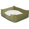 Show in main carousel: Majestic Pet Contemp Lounge Villa Bolster Dog Bed with Removable Cover, Fern, Small slide 3 of 6