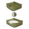 Show in main carousel: Majestic Pet Contemp Lounge Villa Bolster Dog Bed with Removable Cover, Fern, Small slide 5 of 6