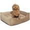 Show in main carousel: Majestic Pet Contemp Lounge Villa Bolster Dog Bed with Removable Cover, Pearl, Small slide 2 of 6