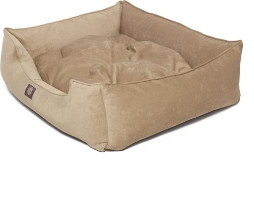 Show full view: Majestic Pet Contemp Lounge Villa Bolster Dog Bed with Removable Cover, Pearl, Small slide 4 of 6