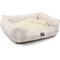 Show in main carousel: Majestic Pet Contemporary Lounge Anderson Check Bolster Dog Bed with Removable Cover, Pink, Large slide 3 of 4