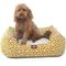 Show in main carousel: Majestic Pet Contemporary Lounge Aruba Bolster Dog Bed with Removable Cover, Citrus, Large slide 1 of 6