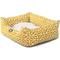 Show in main carousel: Majestic Pet Contemporary Lounge Aruba Bolster Dog Bed with Removable Cover, Citrus, Large slide 5 of 6