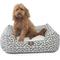 Show in main carousel: Majestic Pet Contemporary Lounge Aruba Bolster Dog Bed with Removable Cover, Gray, Large slide 1 of 6