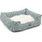 Show in main carousel: Majestic Pet Contemporary Lounge Charlie Bolster Dog Bed with Removable Cover, Emerald, Large slide 4 of 5