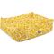 Show in main carousel: Majestic Pet Contemporary Lounge Fusion Bolster Dog Bed with Removable Cover, Medium, Yellow slide 3 of 4