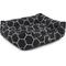 Show in main carousel: Majestic Pet Contemporary Lounge Hexo Shapes Bolster Dog Bed with Removable Cover, Medium, Black slide 4 of 5
