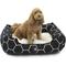 Show in main carousel: Majestic Pet Contemporary Lounge Hexo Shapes Bolster Dog Bed with Removable Cover, Medium, Black slide 3 of 5
