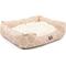 Show in main carousel: Majestic Pet Contemporary Lounge Hexo Shapes Bolster Dog Bed with Removable Cover, Medium, Pink slide 5 of 5