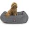 Show in main carousel: Majestic Pet Contemporary Lounge Palette Heathered Bolster Dog Bed with Removable Cover, Medium, Black slide 2 of 5