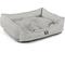 Show in main carousel: Majestic Pet Contemporary Lounge Palette Heathered Bolster Dog Bed with Removable Cover, Medium, Gray slide 4 of 5