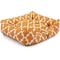 Show in main carousel: Majestic Pet Contemporary Lounge Trellis Bolster Dog Bed with Removable Cover, Medium, Peach slide 3 of 4