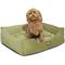 Show in main carousel: Majestic Pet Contemporary Lounge Villa Bolster Dog Bed with Removable Cover, Medium, Apple slide 5 of 5