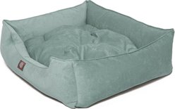 Majestic Pet Contemporary Lounge Villa Bolster Dog Bed with Removable Cover, Medium, Azure slide 2 of 4