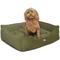 Show in main carousel: Majestic Pet Contemporary Lounge Villa Bolster Dog Bed with Removable Cover, Medium, Fern slide 4 of 4