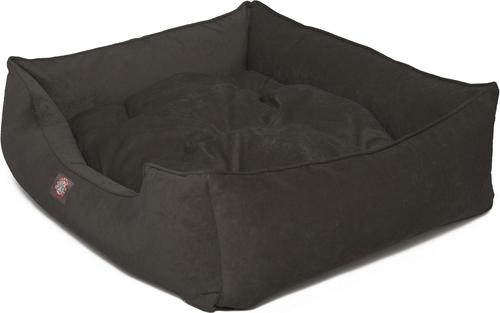 Show full view: Majestic Pet Contemporary Lounge Villa Bolster Dog Bed with Removable Cover, Medium, Storm slide 3 of 3