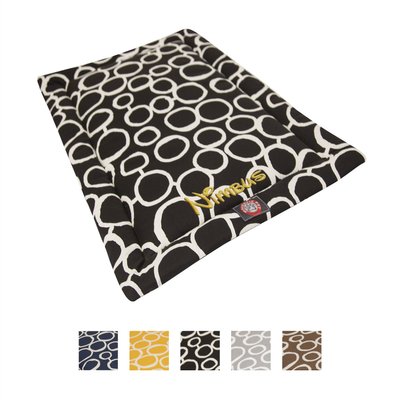 Majestic Pet Majestic Pet Fusion Personalized Dog Crate Mat, Black, X-Small