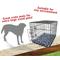 Show in main carousel: Majestic Pet Fusion Personalized Dog Crate Mat, Navy, X-Large slide 5 of 6