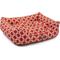 Show in main carousel: Majestic Pet Links Contemp Lounge Bolster Dog Bed with Removable Cover, Red, Large slide 4 of 5