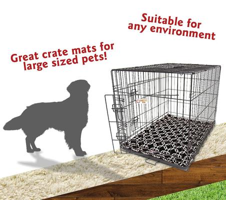 Show full view: Majestic Pet Links Personalized Dog Crate Mat, Black, Large slide 8 of 10