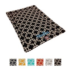 Majestic Pet Links Personalized Dog Crate Mat, Black, X-Large