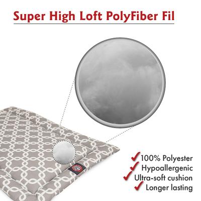 Show full view: Majestic Pet Links Personalized Dog Crate Mat, Gray, X-Large slide 5 of 9