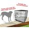 Show in main carousel: Majestic Pet Links Personalized Dog Crate Mat, Gray, X-Large slide 7 of 9