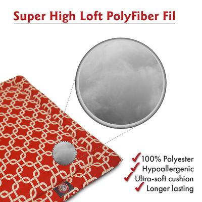 Show full view: Majestic Pet Links Personalized Dog Crate Mat, Red, X-Small slide 5 of 9