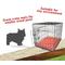 Show in main carousel: Majestic Pet Links Personalized Dog Crate Mat, Red, X-Small slide 7 of 9