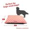 Show in main carousel: Majestic Pet Links Personalized Pillow Cat & Dog Bed, Coral, Large slide 3 of 7