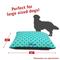 Show in main carousel: Majestic Pet Links Personalized Pillow Cat & Dog Bed, Teal, Large slide 3 of 7
