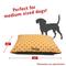 Show in main carousel: Majestic Pet Links Personalized Pillow Cat & Dog Bed, Yellow, Small/Medium slide 3 of 7