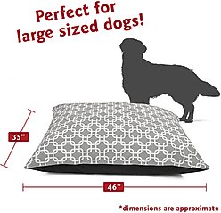 Majestic Pet Links Super Value Dog Bed, Gray, Large slide 2 of 5