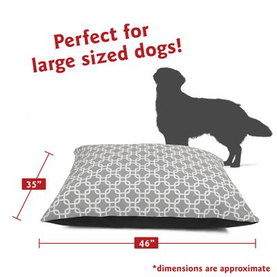 Show full view: Majestic Pet Links Super Value Dog Bed, Gray, Large slide 2 of 6