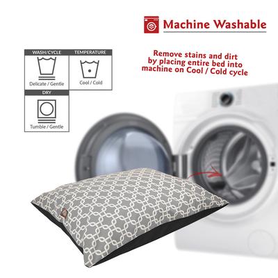 Show full view: Majestic Pet Links Super Value Dog Bed, Gray, Large slide 5 of 6