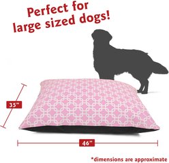 Majestic Pet Links Super Value Dog Bed, Pink, Large slide 2 of 5
