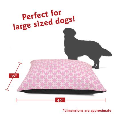 Show full view: Majestic Pet Links Super Value Dog Bed, Pink, Large slide 2 of 6