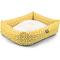 Show in main carousel: Majestic Pet Luxe Bagel Aruba Bolster Dog Bed with Removable Cover, Yellow, X-Large slide 4 of 5