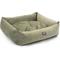 Show in main carousel: Majestic Pet Luxe Bagel Faux Suede Bolster Dog Bed with Removable Cover, Sage, Large slide 4 of 5
